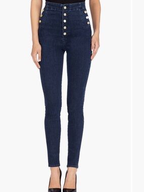 J Brand Natasha Sky-High High Rise Skinny Jeans